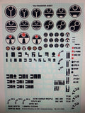 Tau Transfer Sheet