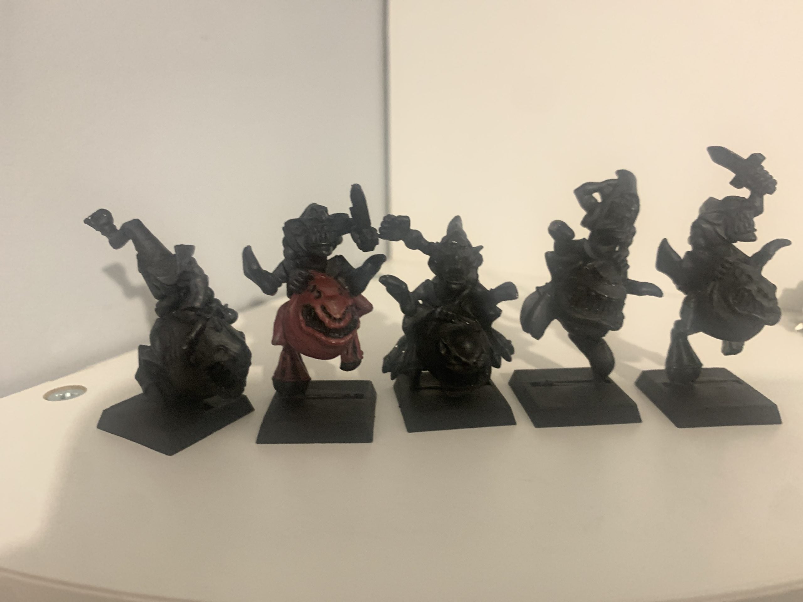 5 x Goblin Squig Riders (Metal)