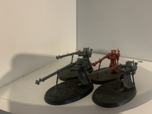 4 skitarii Snipers