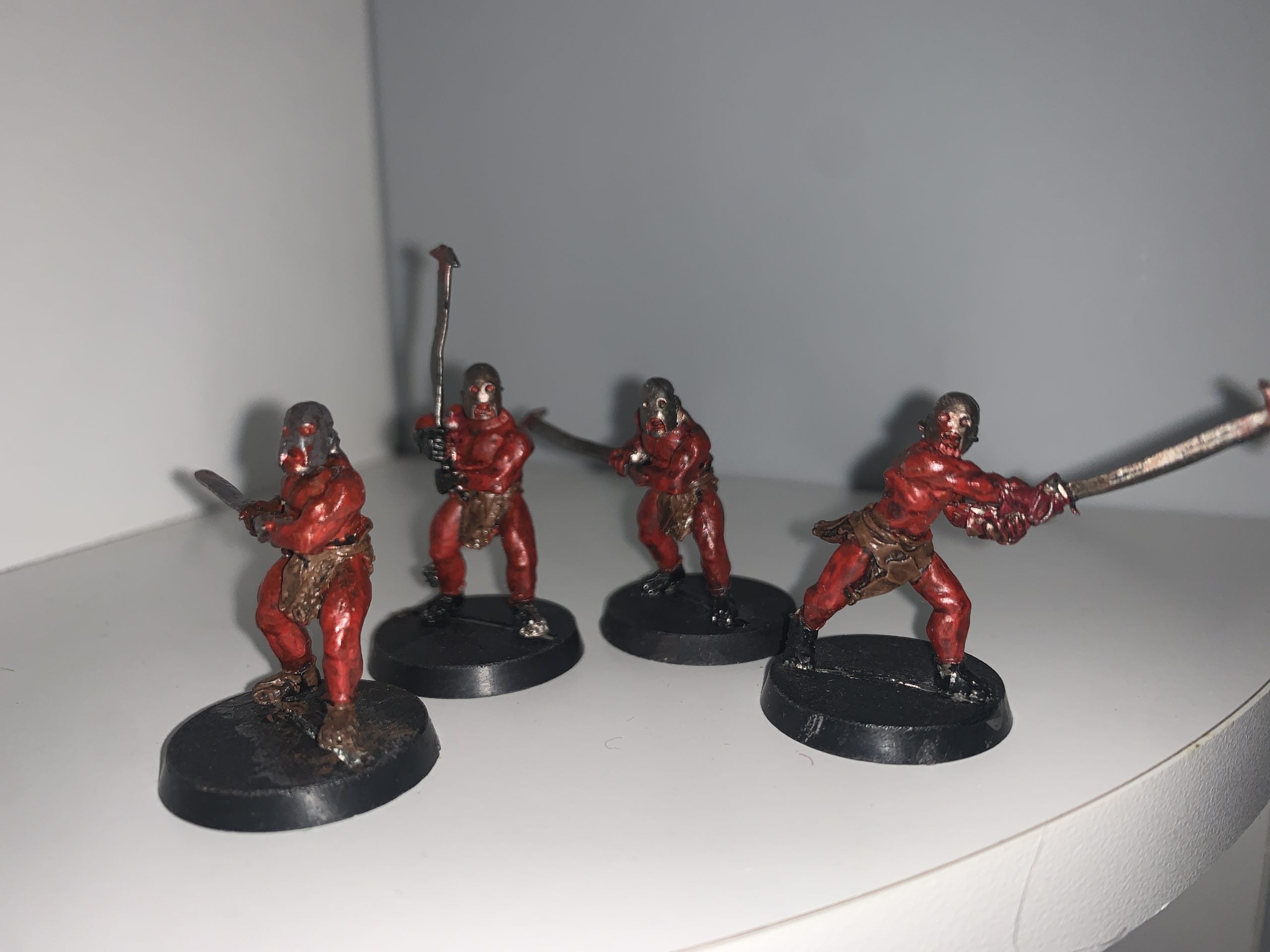 4 Metal Uruk-hai Berserkers