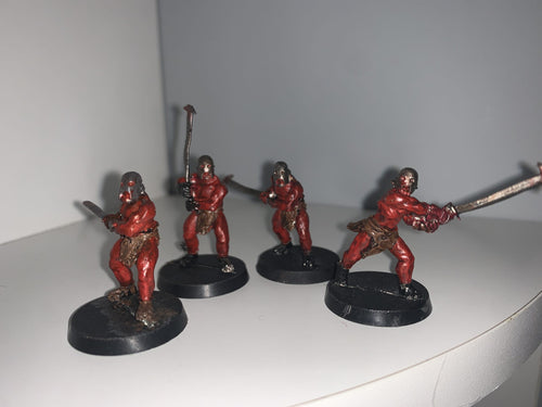 4 Metal Uruk-hai Berserkers