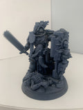 Captain with relic sword