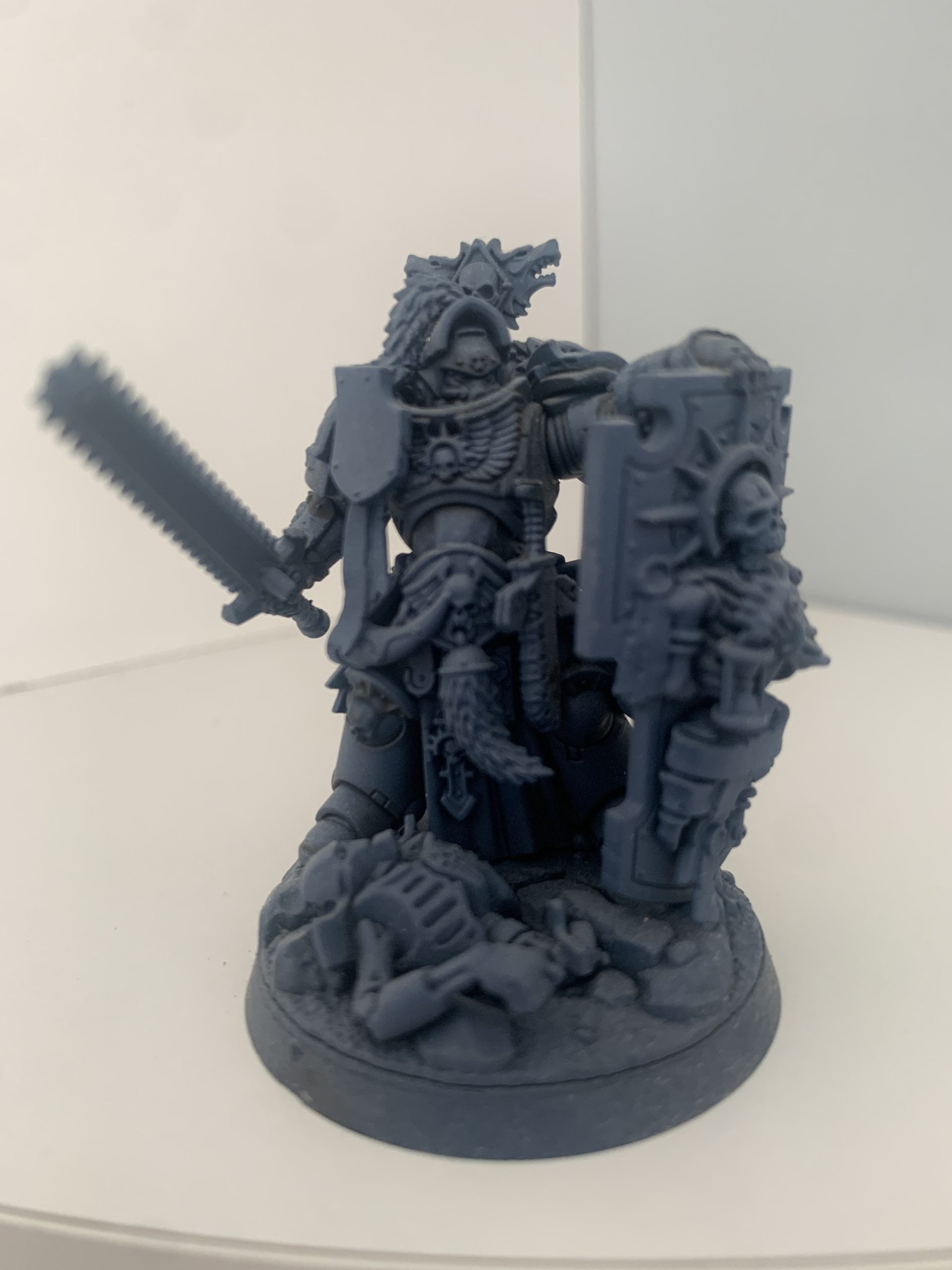 Captain with relic sword