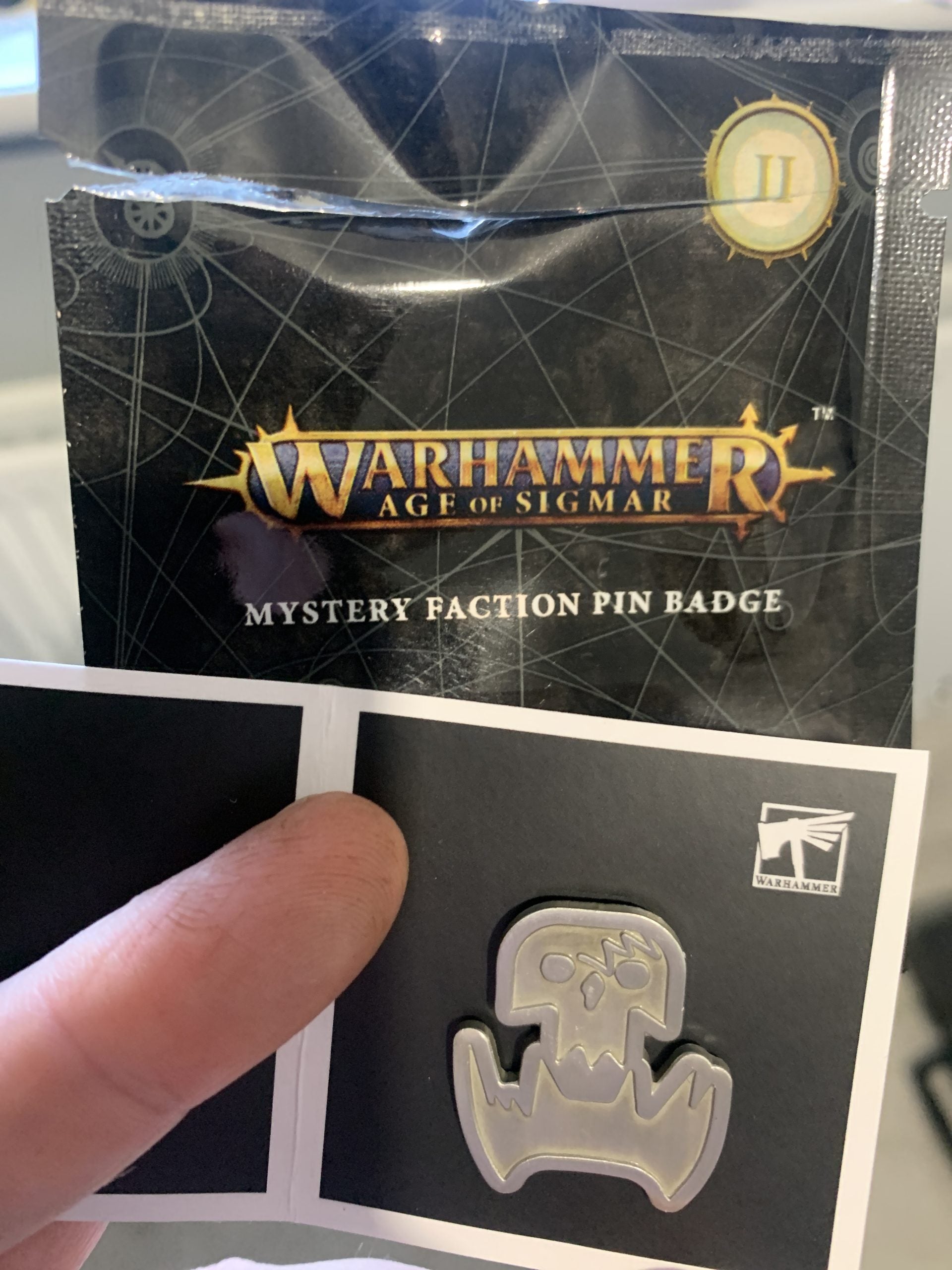 Orruk Warclans Faction Pin