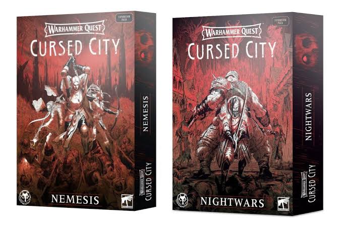 Cursed City Game expansions - Nightwars and Nemesis