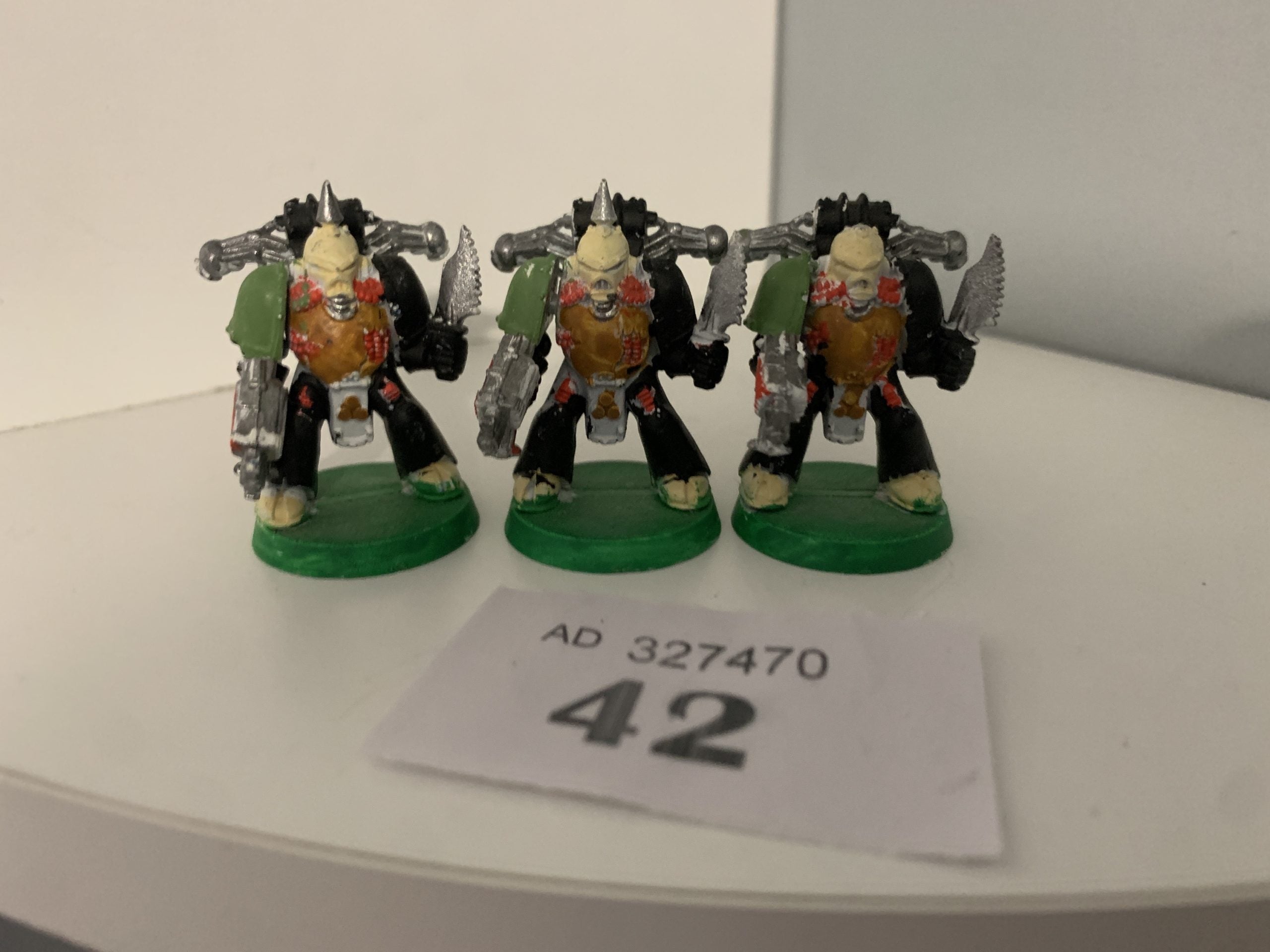 3 x Plague Maines OOP Plastic