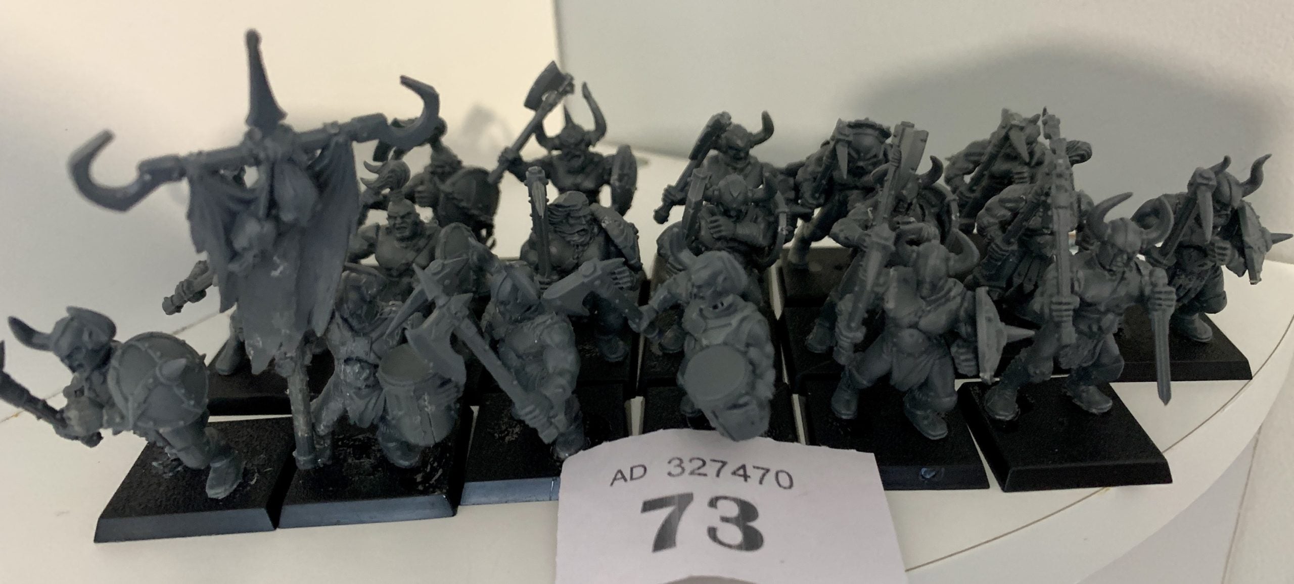 19 Chaos Marauders, built on square bases