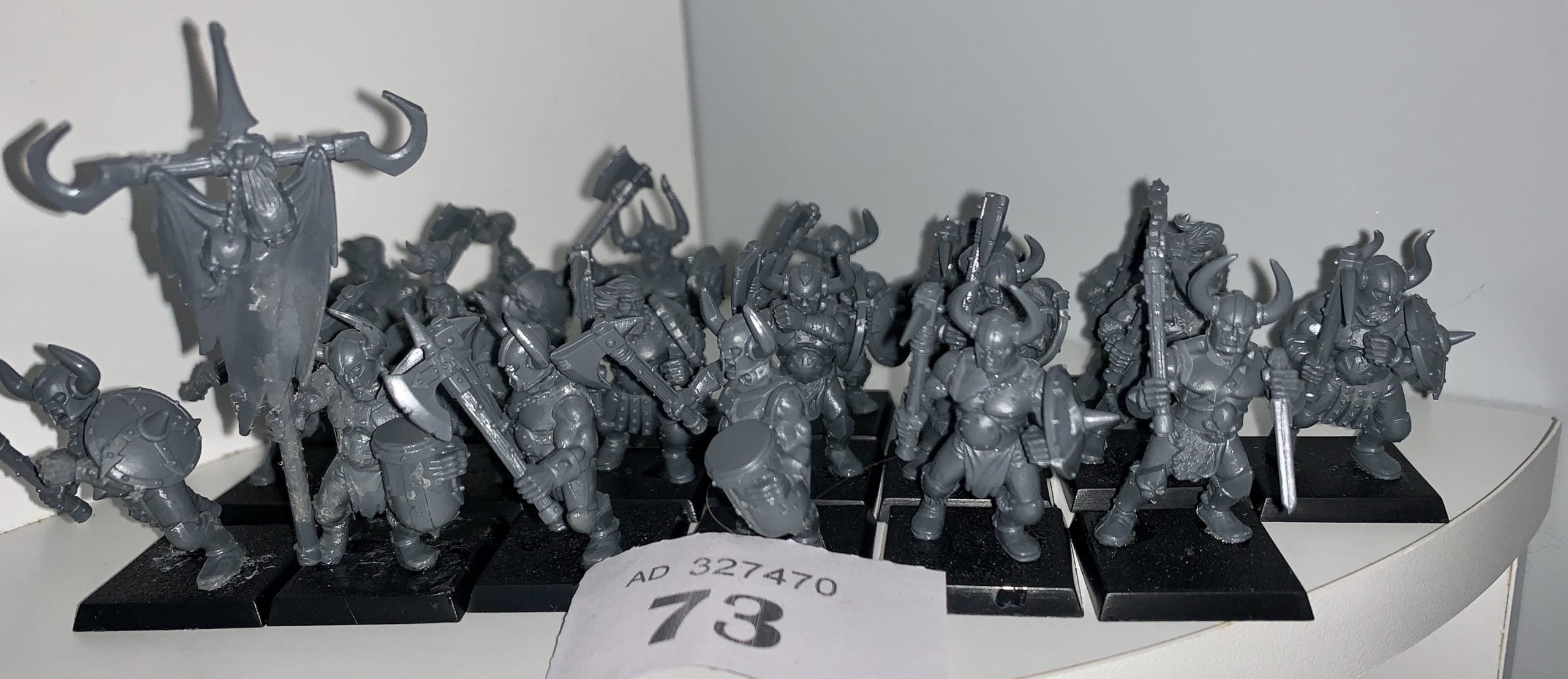 19 Chaos Marauders, built on square bases