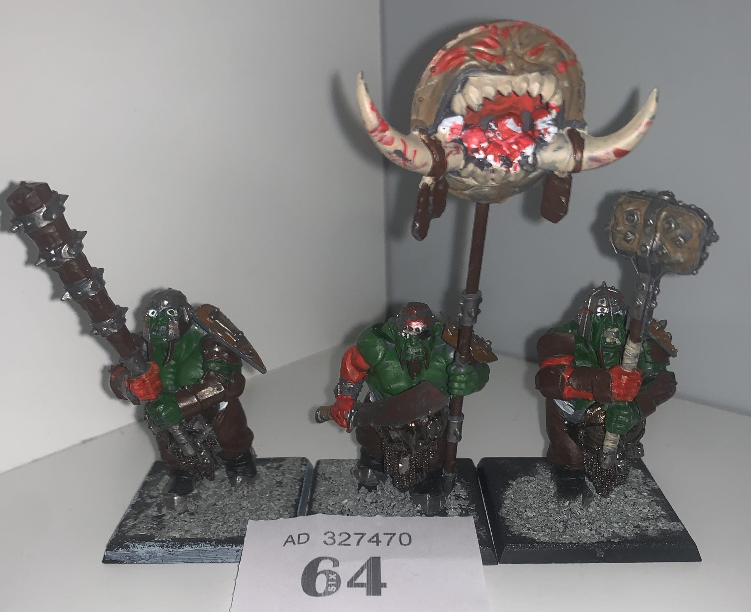Ogor Ironguts (3 models, Painted)