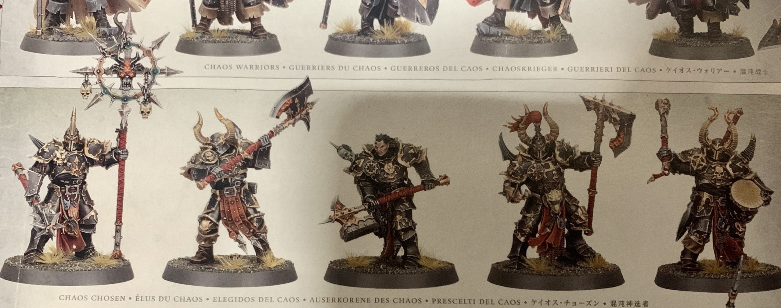 Chaos Chosen (5 Models on sprue)