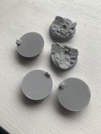 Textured Gravestone Base 32mm