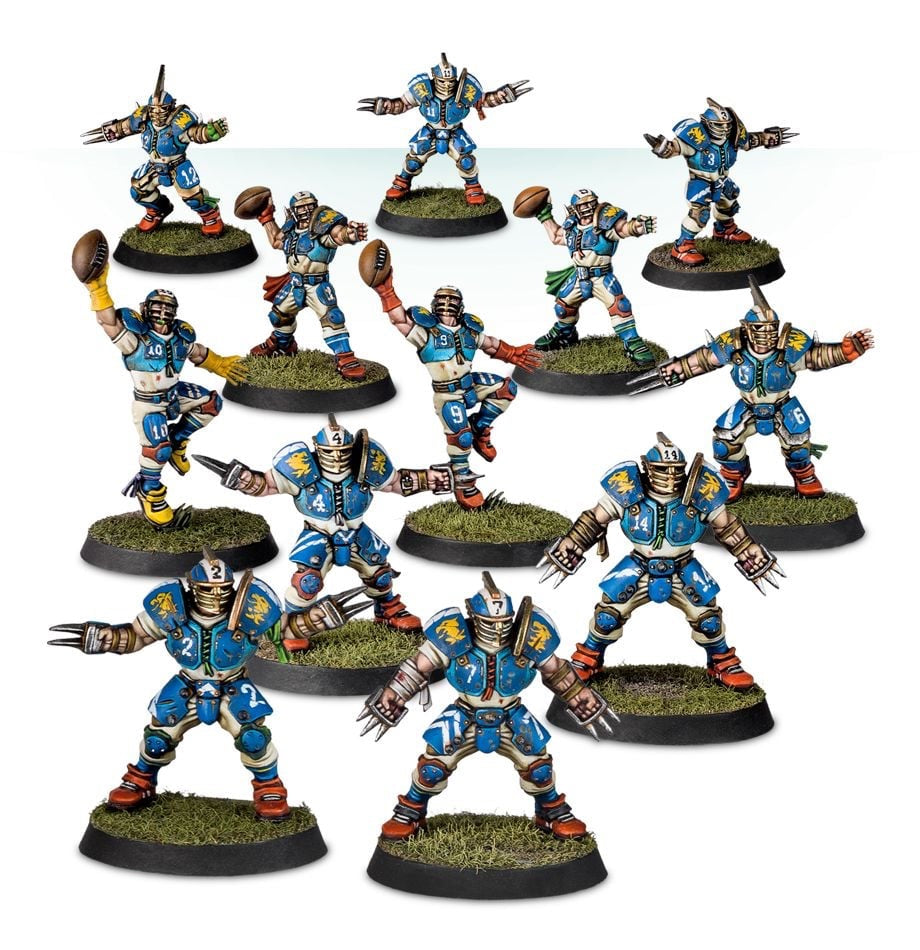 Human Team: Reikland Reavers (Half Team On Sprue)