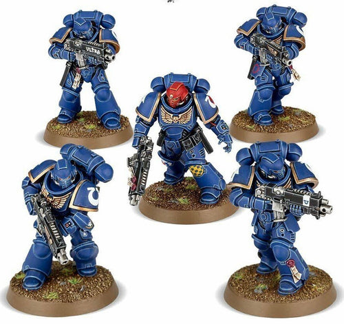 5 Intercessors from Dark Imperium, on sprue