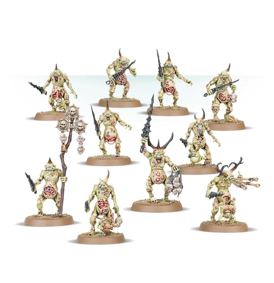 10x Plaguebearers of Nurgle on sprue