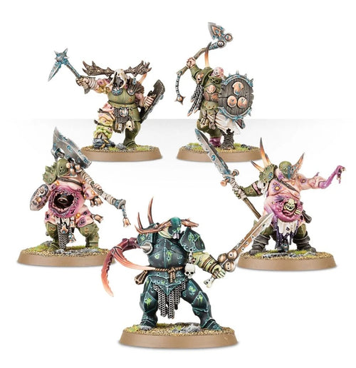 5x Putrid Blightkings on sprue