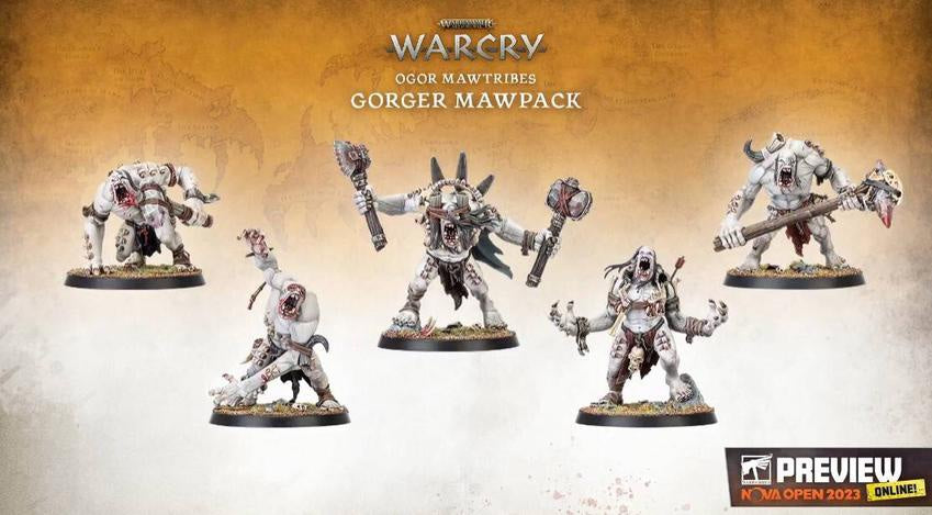 Warcry Gorgers on Sprue