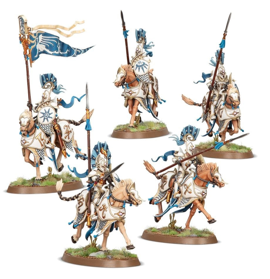 Vanari Dawnriders on Sprue (please see description)