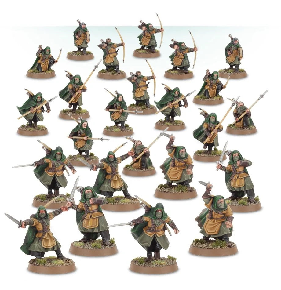 12 x Rangers of Gondor™ / Rangers of Middle-earth™ on Sprue