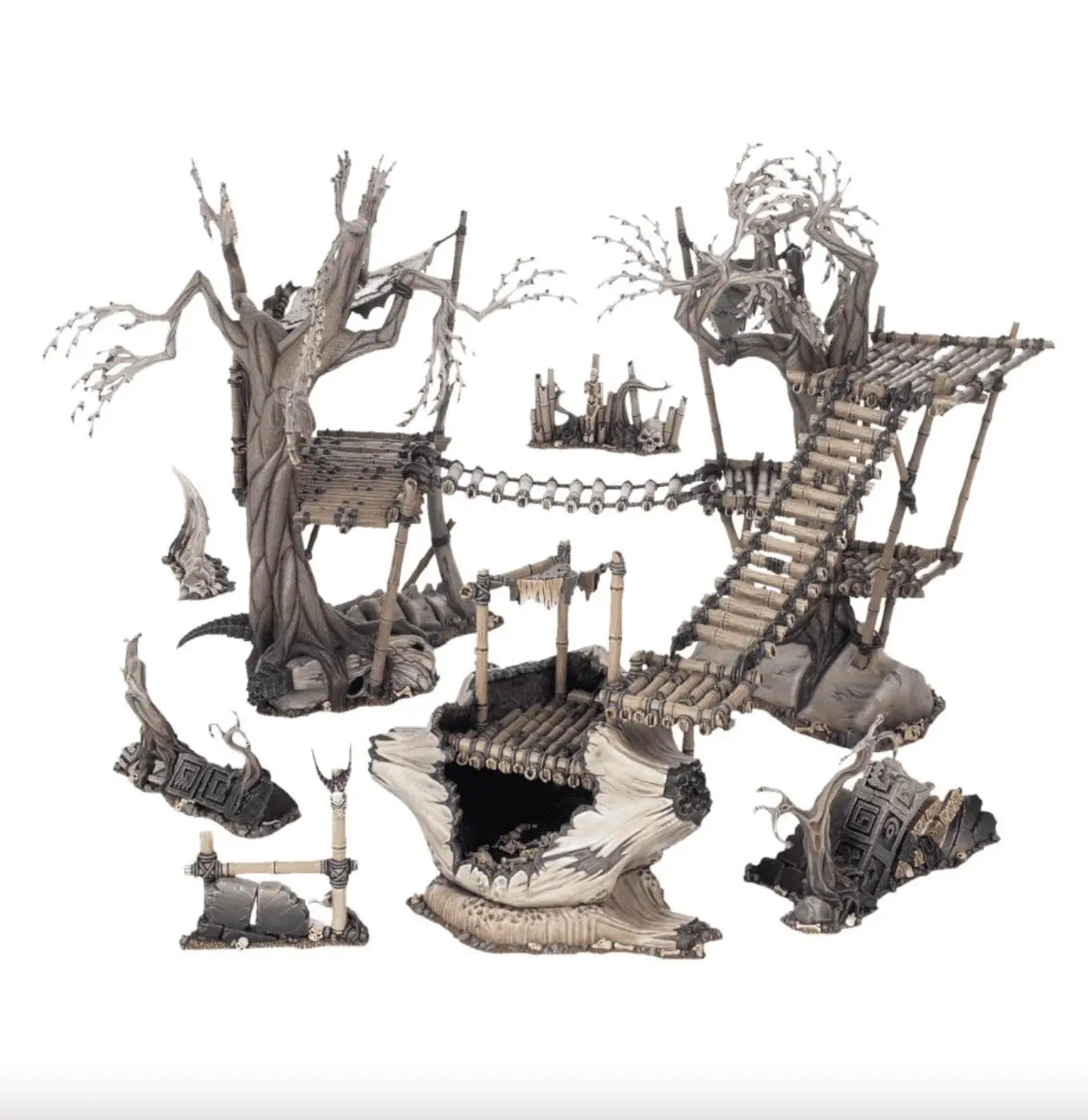 Gnarlwood Scenery / Terrain from Sundered Fate Boxed set