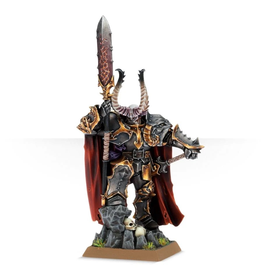 Chaos Lord on Sprue (round base)