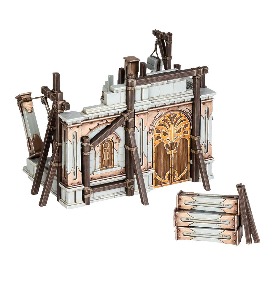 Realmscape: Domicile Shell with Winch on sprue