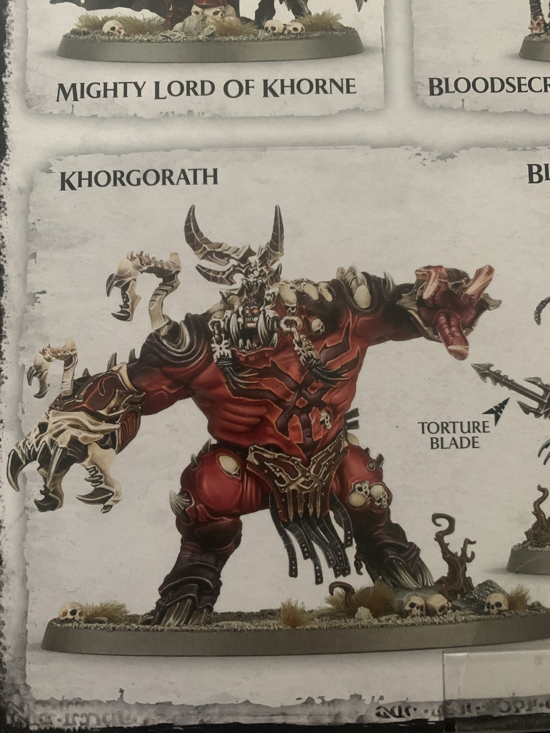 Khorgorath on sprue