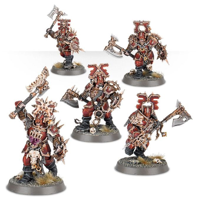 5 x Blood Warriors on Sprue