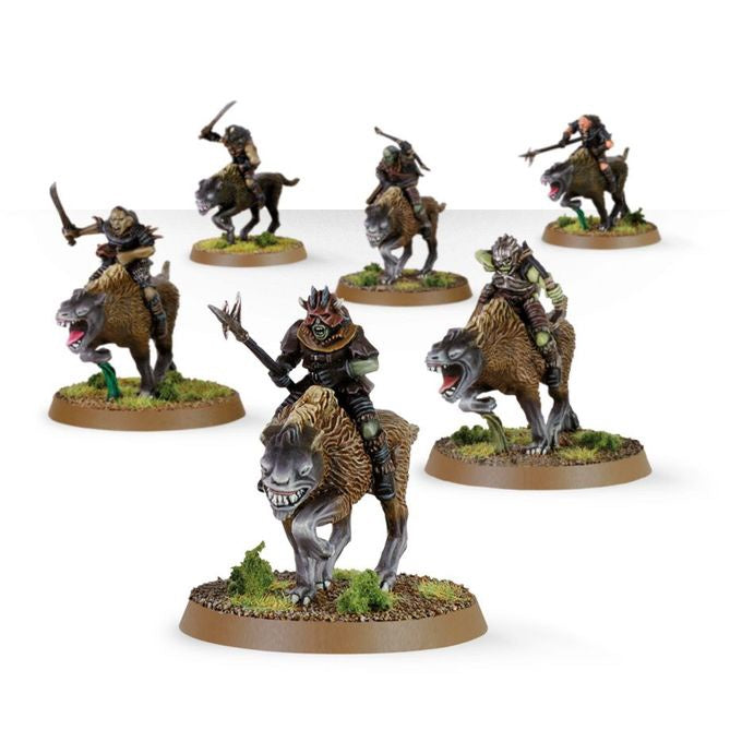 6 x Warg™ Riders on Sprue