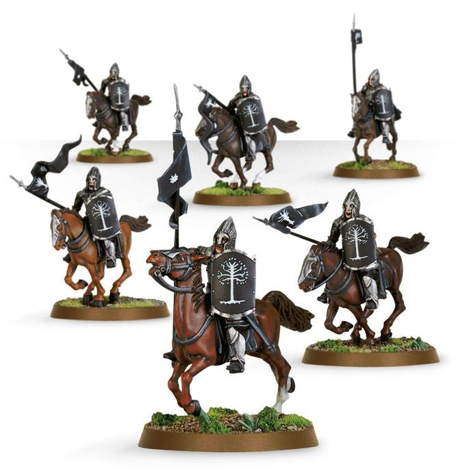 6 x KNIGHTS OF MINAS TIRITH on Sprue