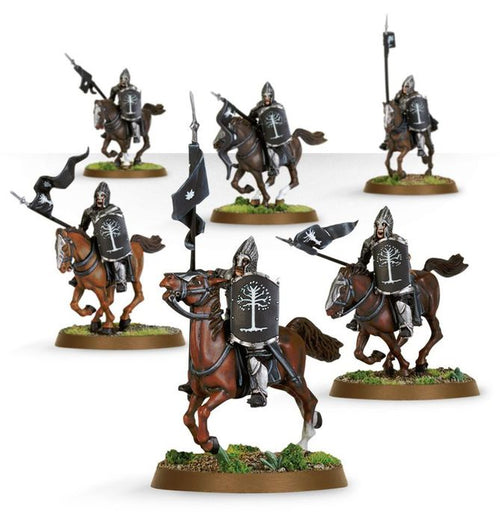 6 x KNIGHTS OF MINAS TIRITH on Sprue