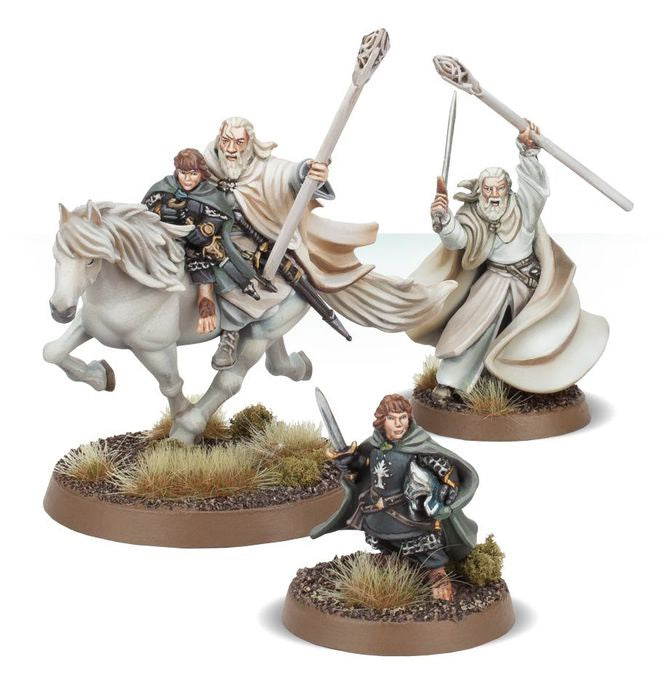 GANDALF™ THE WHITE AND PEREGRIN TOOK™ on Sprue