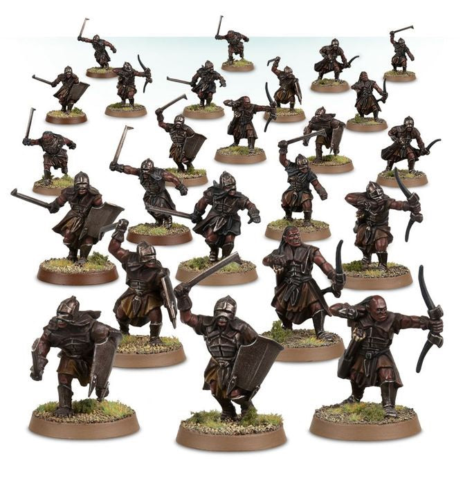 12 x URUK-HAI™ SCOUTS on Sprue