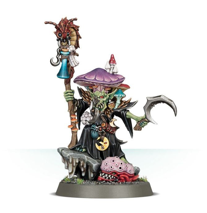 FUNGOID CAVE-SHAMAN SNAZZGAR STINKMULLETT on Sprue (No box)