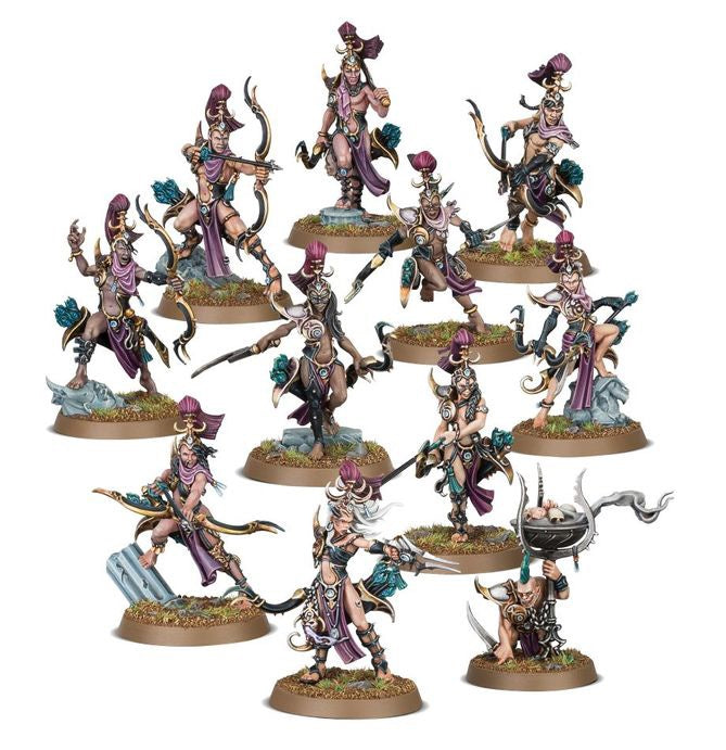 10 x Blissbarb Archers on Sprue