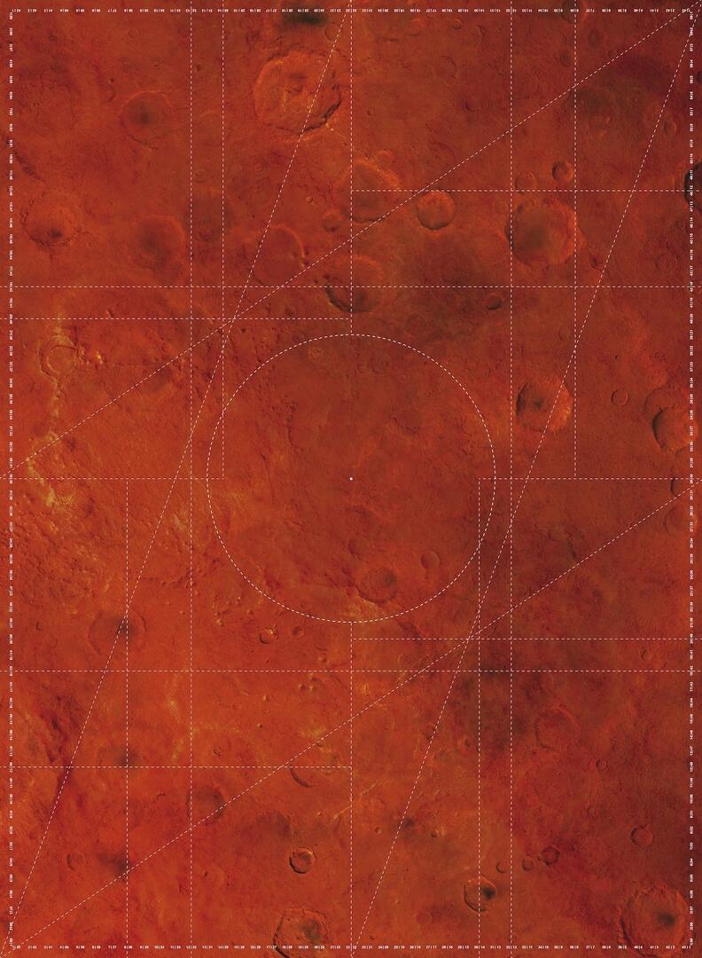 44"x60" Nexus Mars