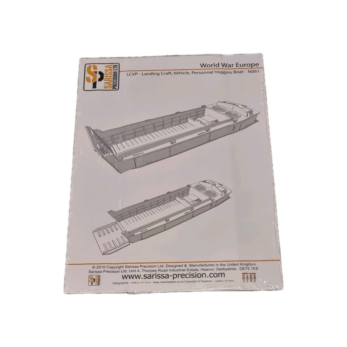 LCVP (Landing Craft Vehicle Personnel) Higgins Boat (28mm)