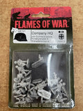 Flames Of War German Company HQ Blister GE721 Oop