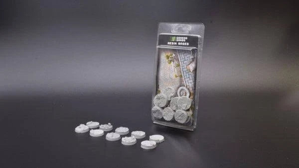 Gamers grass Urban Warfare Bases, Round 25mm (x10)