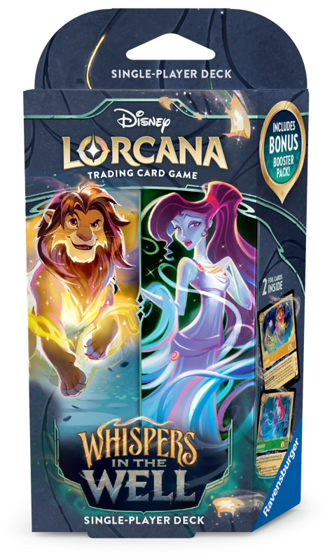 simba Lorcana Whispers in the well starter deck