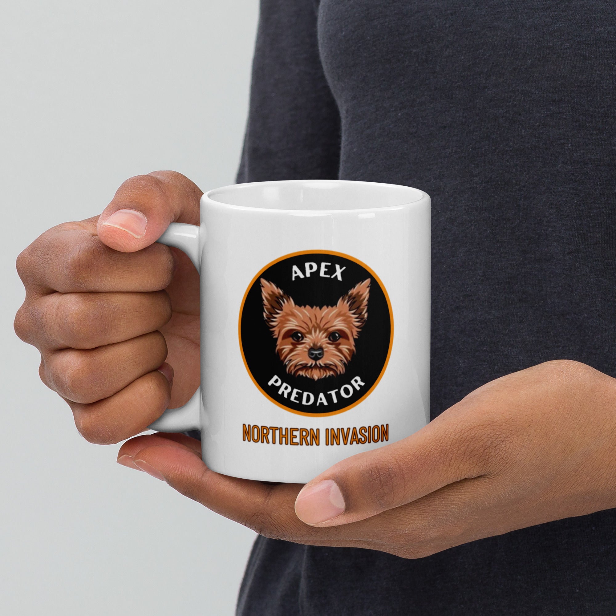 Apex Predator Northern Invasion 11oz White Mug