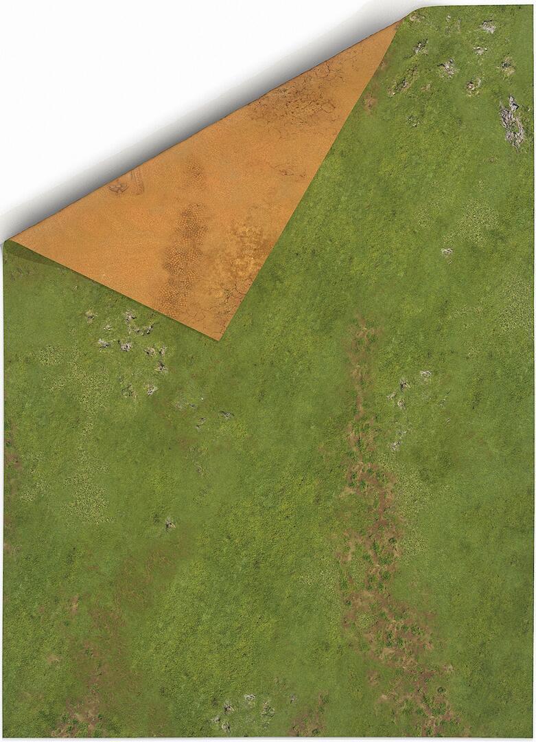 44"x60" Double sided G-Mat: Highlands in War and Sands of Time