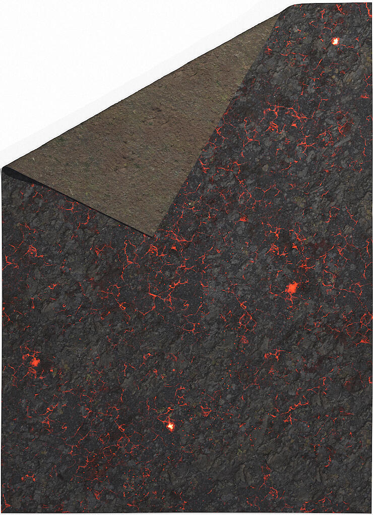 44"x60" Double sided G-Mat: Hell on Earth and Swamp