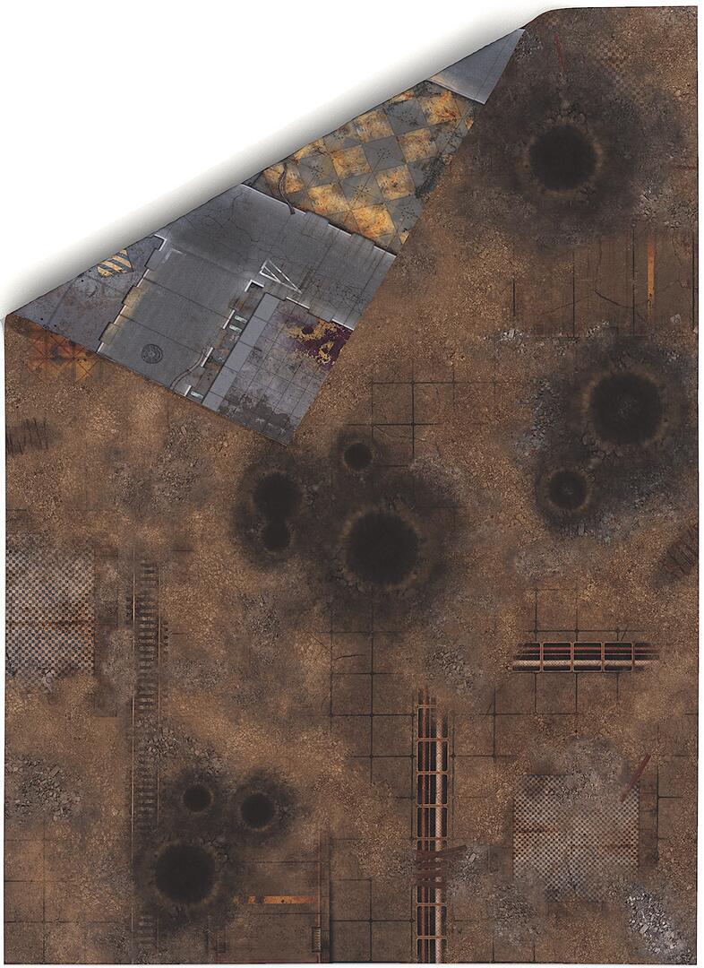44"x60" Double sided G-Mat: Quarantine and Fallout Zone