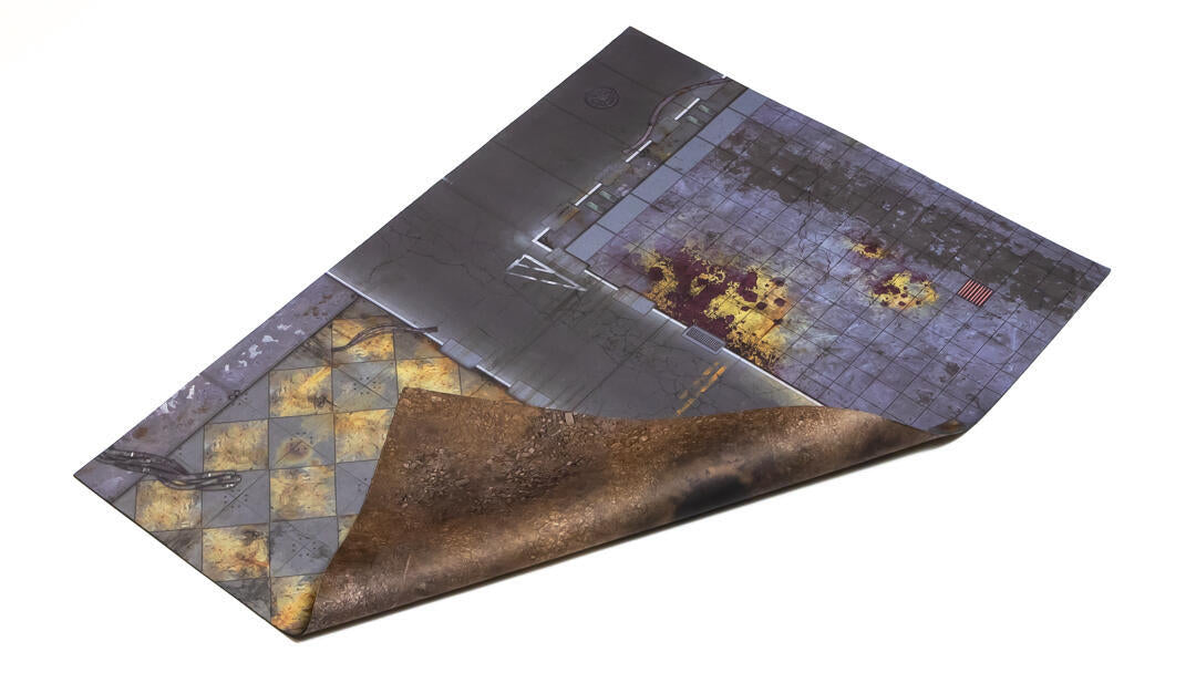 22"x30" Double Sided G-Mat: Quarantine and Fallout Zone