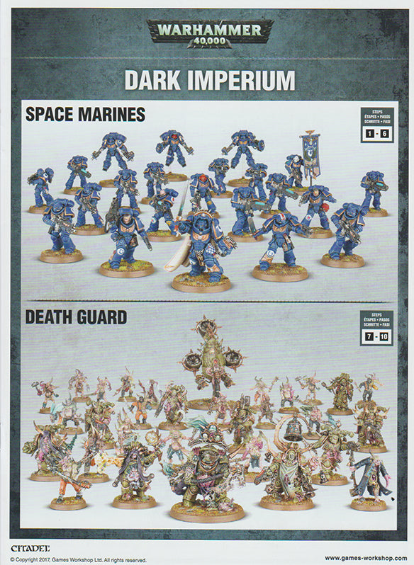 Dark Imperuim: Space Marine half on sprue (read discription)